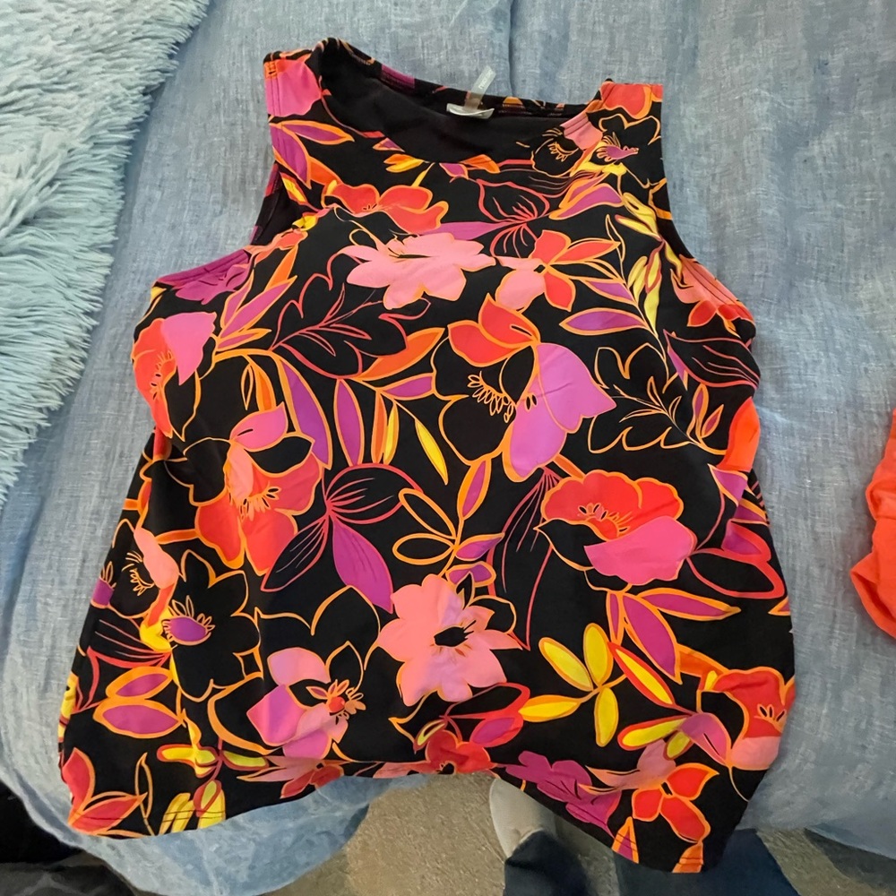 Lands End swim top